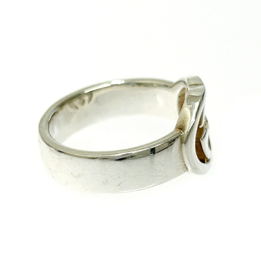 Gucci Silver Interlocking Gg Ring - image 5